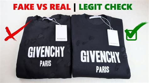 real vs fake givenchy shark sweater